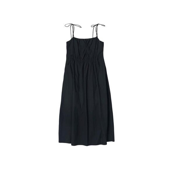 ALL ROW Women's Black Isadora Dress Size L - Picture 2 of 14